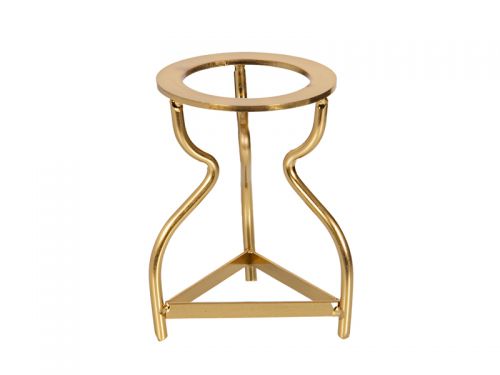 Статуэтка "Шар" 15х9 см  (металл/хрусталь)