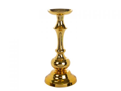 Подсвечник алюминий 28 см