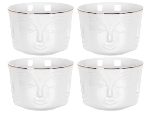 Набор салатников из 4-х 10х10х6,8 см