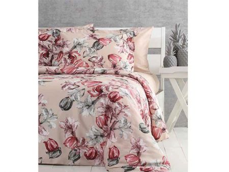 Комплект постельного белья Naomi ранфорс  200x220 + 4н.50x70 см