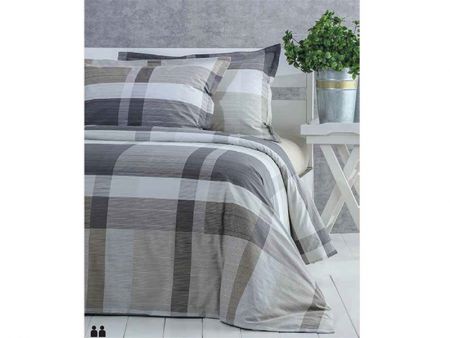 Комплект постельного белья Nicolo ранфорс  200x220 + 4н.50x70 см
