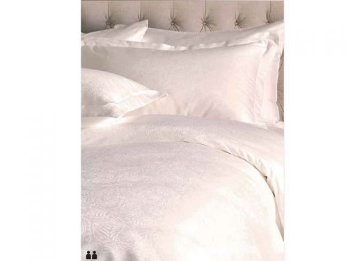 Комплект постельного белья Marca сатин 200x220 + 4н.50x70 см Ecru