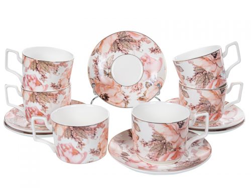 Чайный набор 12 предметов 200мл