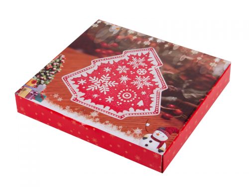 Блюдо "Snowflake" 23х20х2,5 см