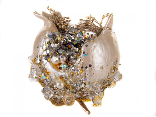 Елочное украшение "Гранат" 9см