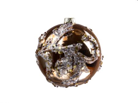 Шар стеклянный 10см