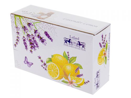 Блюдо прямоугольное с силиконовой крышкой "Прованс" 20х12х6 см