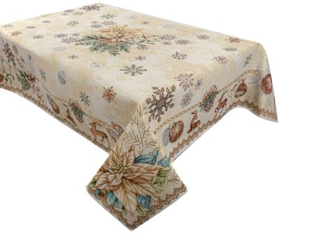 Скатерть гобелен TINSEL LUREX 140Х180см