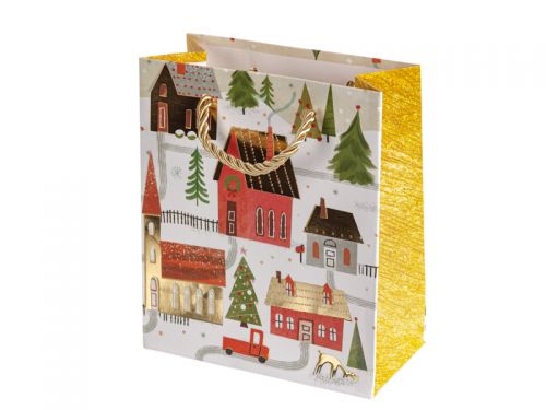 Подарочный пакет 12х16х9 см (бумага)