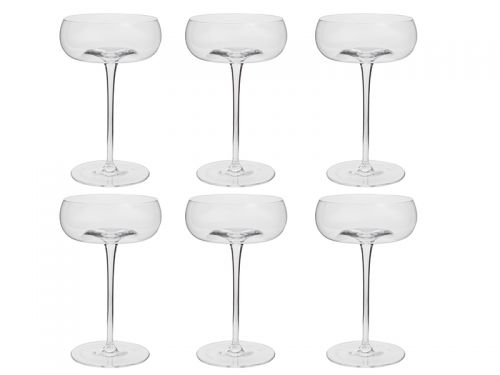 Набор бокалов для коктейля 6 шт 200 мл 11 см