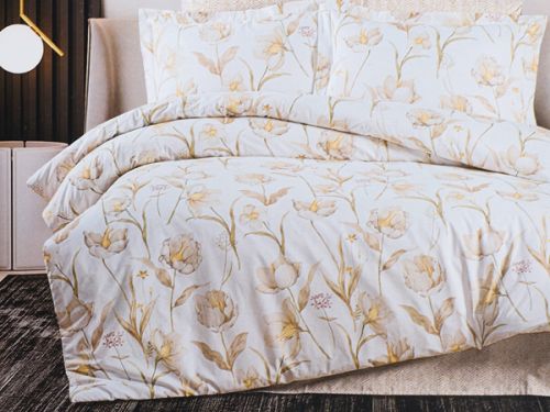 Постельное белье  Ranforce 220x200 см цвет Bloom Sari