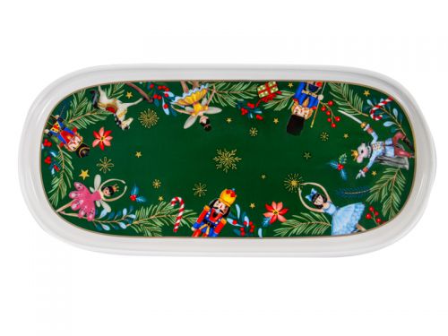 Блюдо "Green Christmas" 25 см