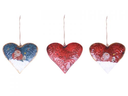 Украшение декоративное 11х12см в ассортименте (металлическое) упаковка 24шт