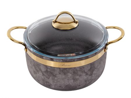 Кастрюля Brioni антипригарная 