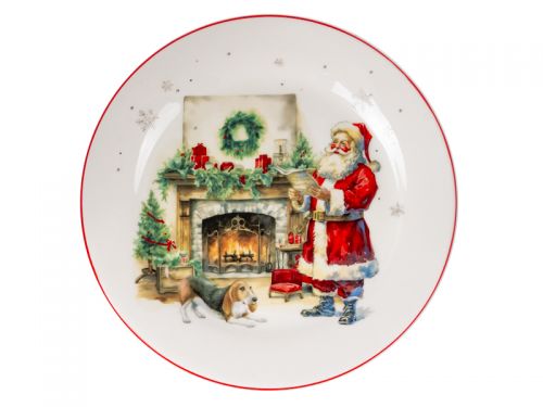 Тарелка "Тайный Санта" 21 см