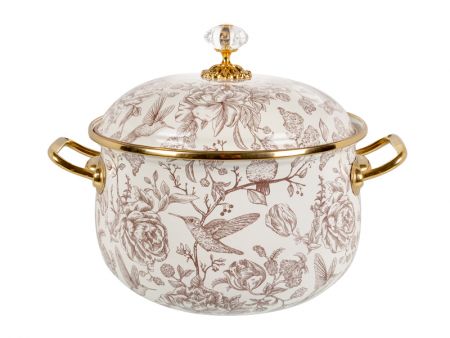 Кастрюля эмалированная 