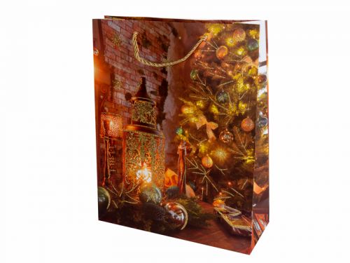 Подарочный пакет 26х32х10 см (бумага)