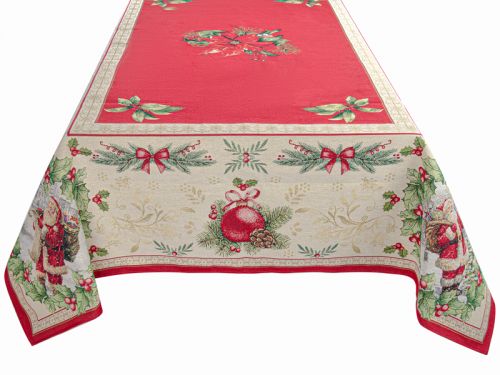 Скатерть гобеленовая "Deniska" 100x100 см