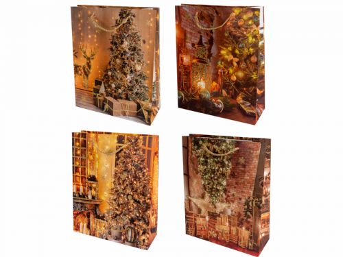 Подарочный пакет 26х32х10 см (бумага)