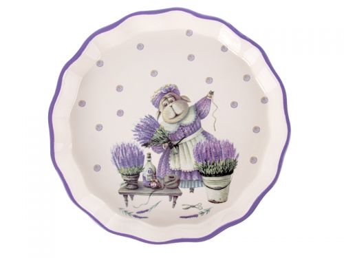 Блюдо для запекания "Лавандовые истории" 24,5x3,5см