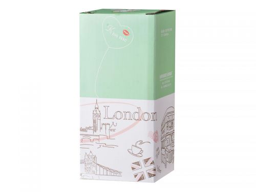 Бутылка стеклянная "Элиан" розовая, 350 мл