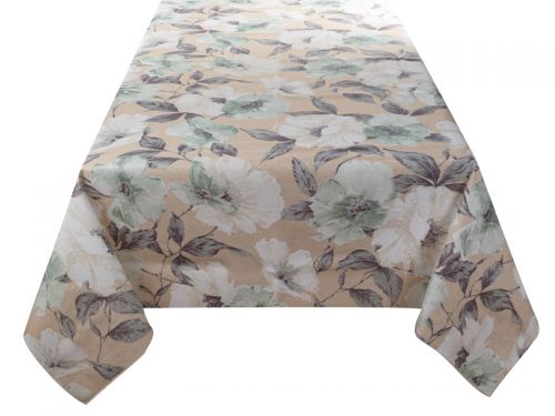 Скатерть водоотталкивающая "Magic" мята 140х140см