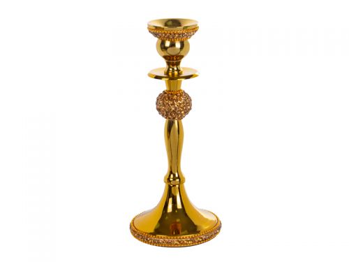 Подсвечник алюминий 20см