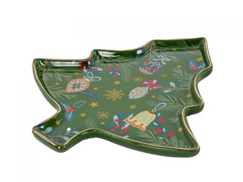 Блюдо "Green Christmas" 18 см