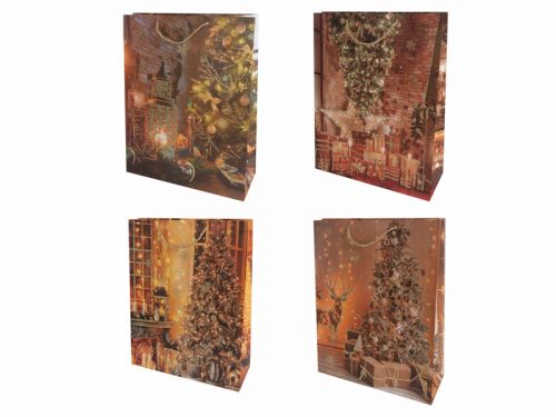 Подарочный пакет 31х40х12 см (бумага)