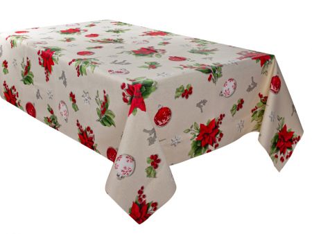 Скатерть водоотталкивающая FROSTY 140х240см