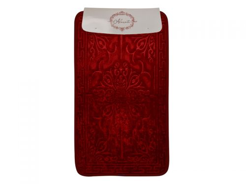 Набор для ванной комнаты из 2шт гранат