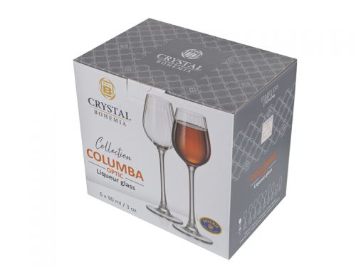 Набор рюмок для водки "Columba optic"  90 мл 6шт