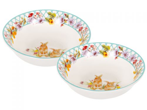 Набор салатников из 2х шт "Funny bunny" 16х5,5см