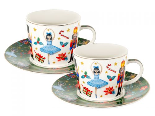 Чайный набор "Green Christmas" 4 предмета 250 мл