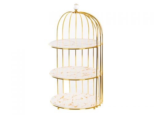 Блюдо 3-х ярусное 25х47 см