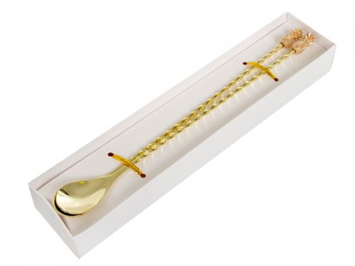 Набор из 2-х коктейльных ложек 27см (нержавеющая сталь)