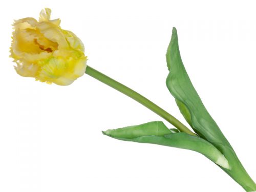 Тюльпан желтый 47 см (шелк искусственный)