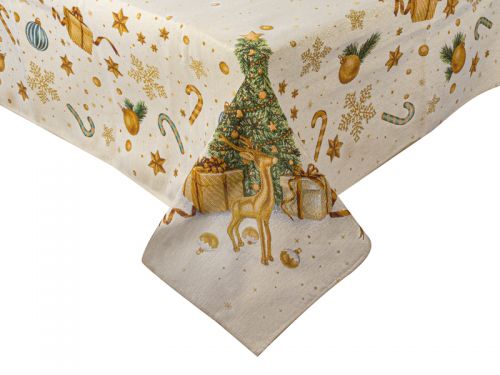 Скатерть "Рождественская история"/Baloo Lurex, 140х180см