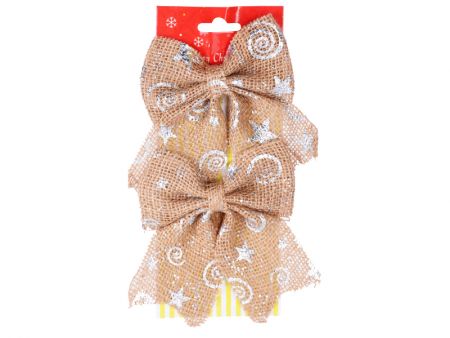 Набор елочных украшений 2шт 11х10см