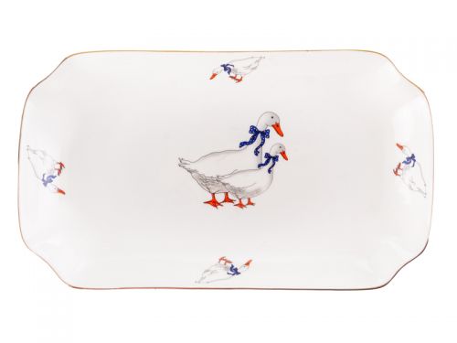 Блюдо "Гуси" 29см