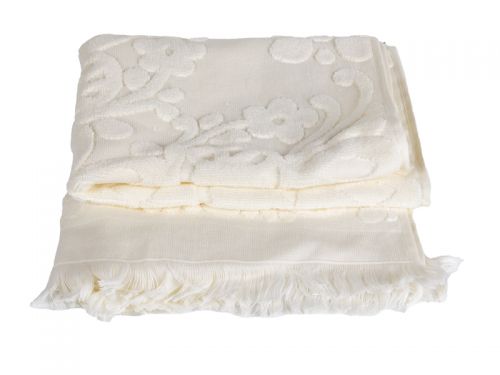 Полотенце arya 50x90см молоко isabel soft