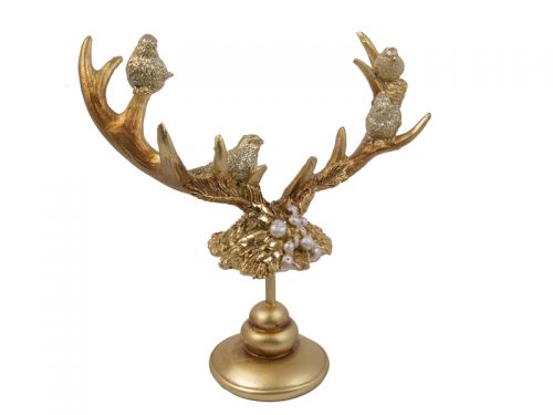 Фигурка декоративная "Рога оленьи" 29,5х11,5х27,5 см