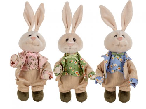 Мягкая игрушка "Зайчик-мальчик" 34 см (в ассортименте)