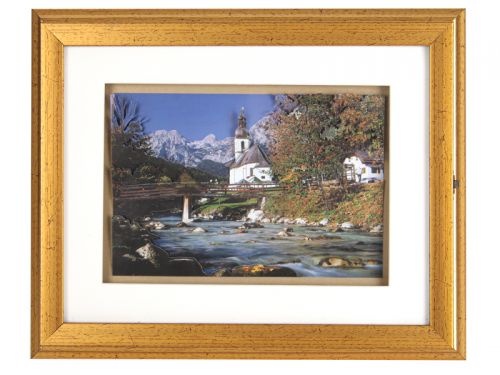 Ключница секционная "Дом у реки" без крючков 32х26x5см