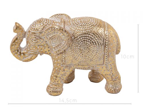 Фигурка декоративная "Слон" 14,5х6х10 см