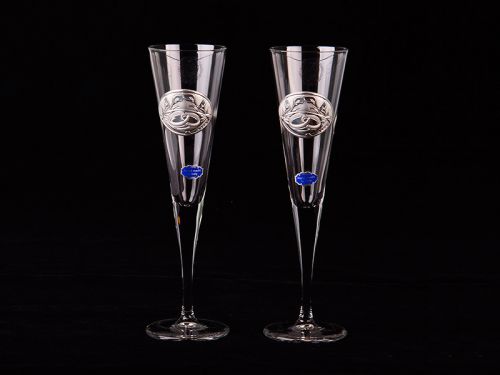 Набор бокалов для шампанского из 2 шт.