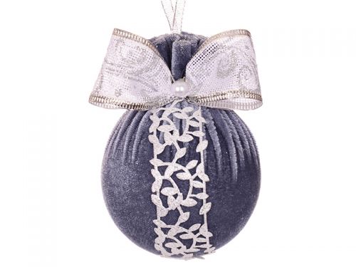 Елочный шар с жемчужиной 