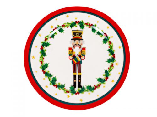 Рождественский набор посуды 16 пр( 4 тарелки 26 см, 4 тарелки 19 см, 4 салатника 13 см, 4 чашки 300