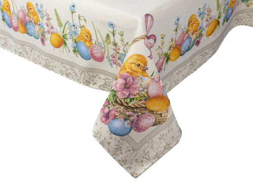 Скатерть гобелен "Пасхальное чудо"/Chick  140х180см