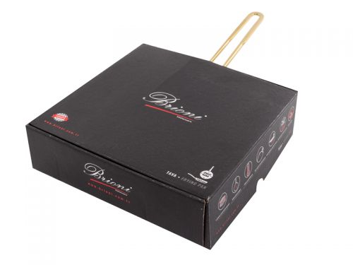 Сковорода Brioni антипригарная "Royal Stone Sandstone gold" 26x6 см, 3,5мм толщ.